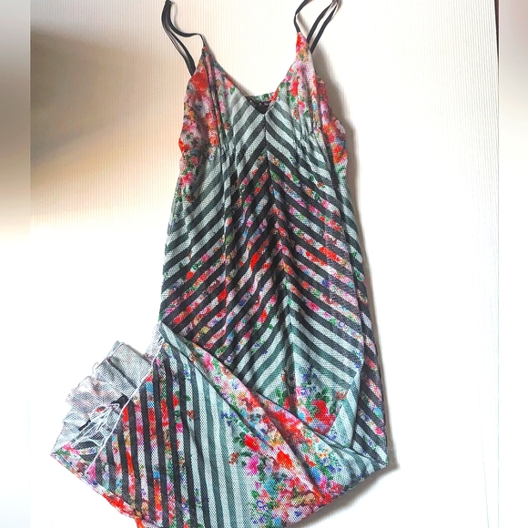 Alberto Makali Dresses & Skirts - Multi Color Strappy Maxi Dress, Med